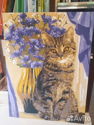 Картина 38 28,5 см, на картонной основе