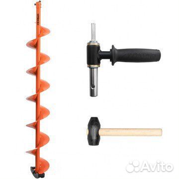 Шнек 150R Motoshtorm+адаптер+молоточек