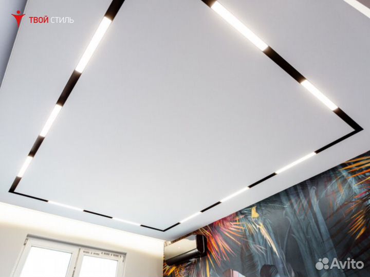 Натяжные потолки. Гарантия до 30 лет