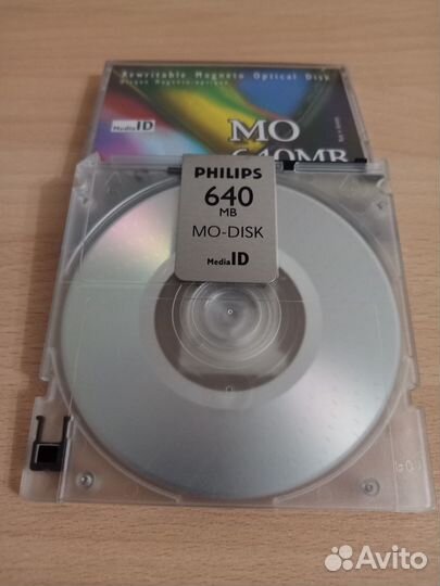 Магнитооптический диск Philips MO 640 Mb