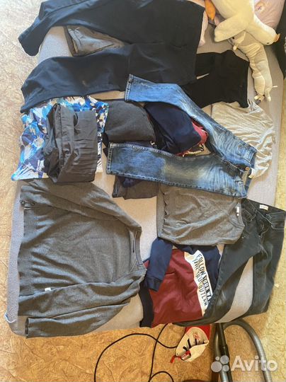 Пакет с вещами на мальчика 110-140