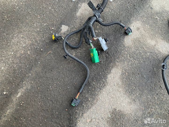 Проводка переднего бампера Jumpy 3