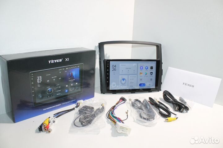 Штатная магнитола mitsubishi Pajero 4 Teyes