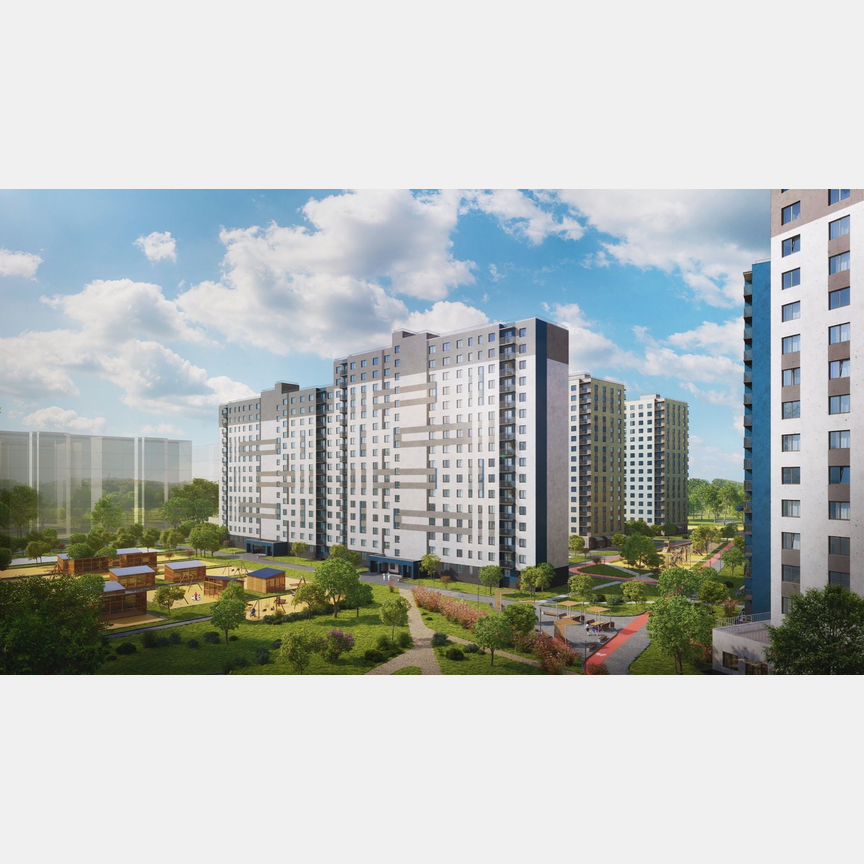 Квартира-студия, 23,7 м², 2/16 эт.