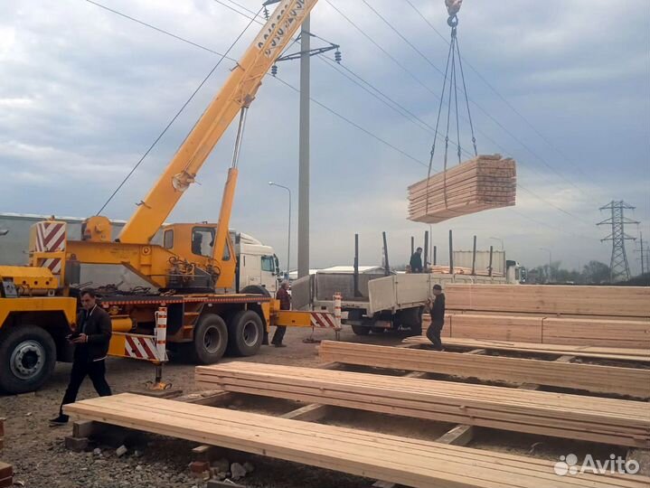 Доска обрезная, дисковый распил, 50х150х6000 мм