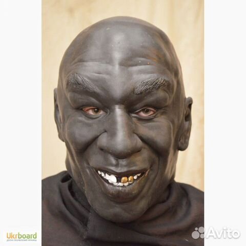 Маска силиконовая Темнокожий мачо