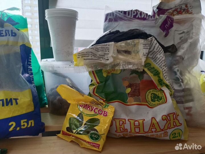 Для цветов грунт дренаж вермикулит кокос удобрение