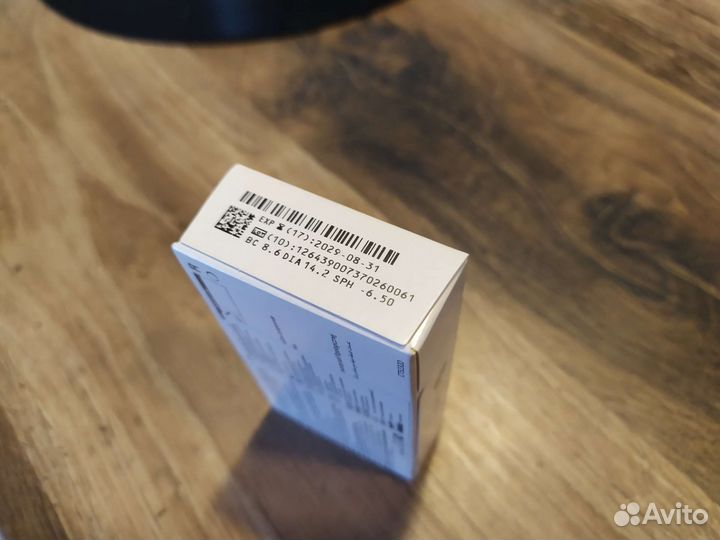 Линзы контактные