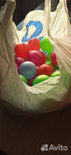 Шары пластиковые