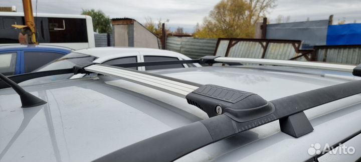 Багажник на рейлинги lux skoda octavia a5