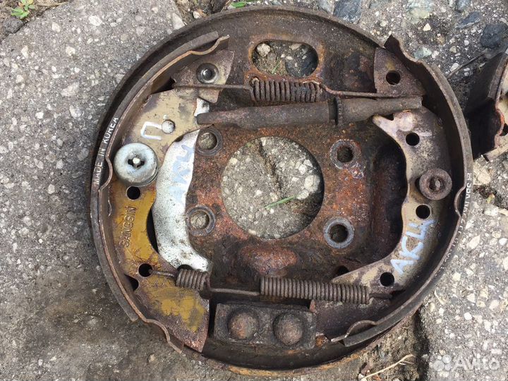 Барабанный тормоз Hyundai Accent