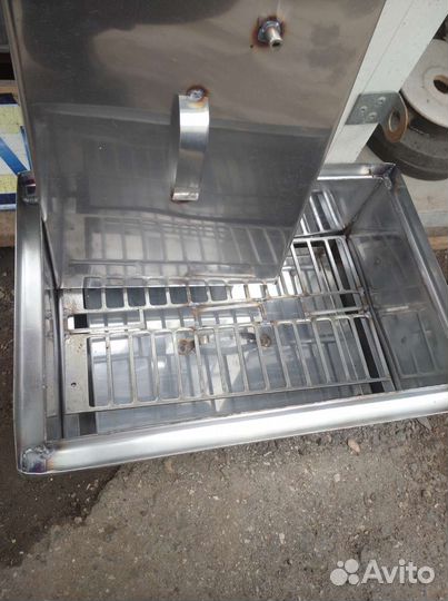 Коптилка горячего копчения 1-ярусная