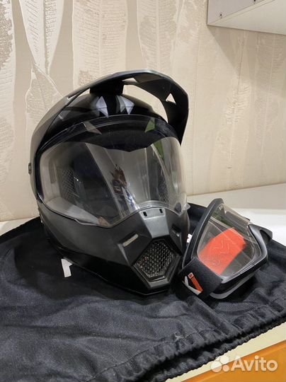 Шлем для эндуро и мотокросса, экип Alpinestars