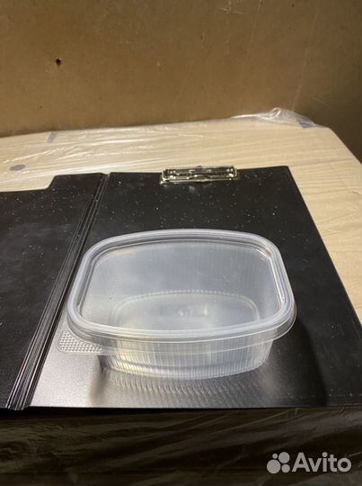 Контейнер 500мл стирол средний с крышкой оптом