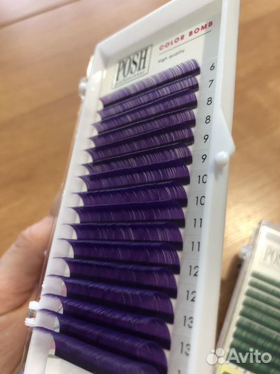 Ресницы для наращивания posh