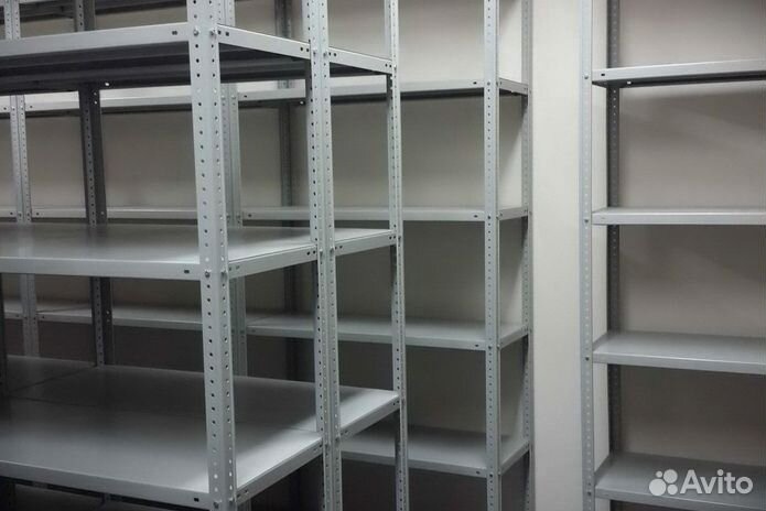 Стеллаж металлический торговый