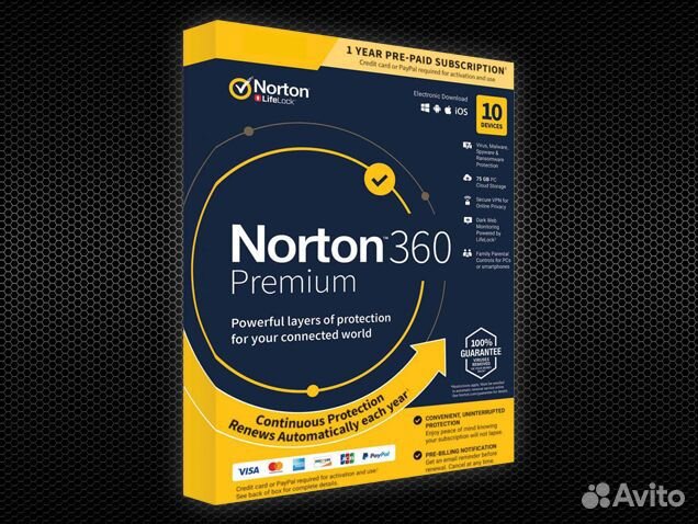 Антивирус Нортон Norton Security Premium