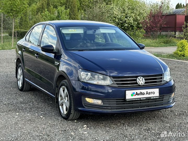 Volkswagen Polo 1.6 AT, 2017, 118 500 км