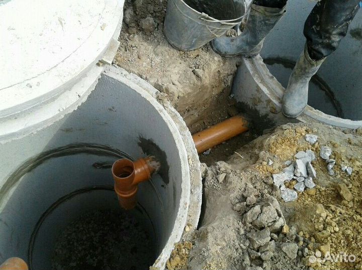 Септик из жби колец