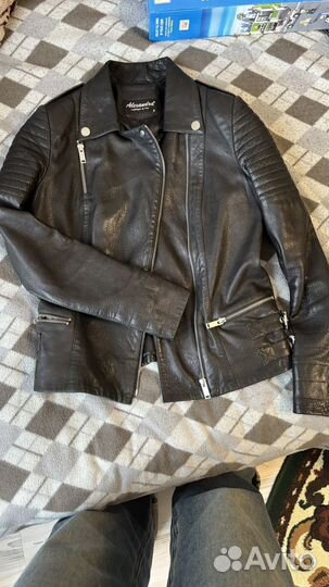 Куртка кожаная женская