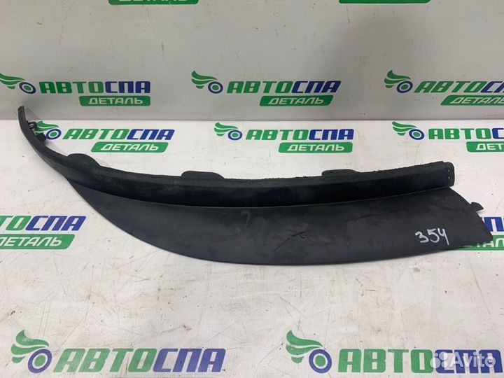 Губа спойлер бампера передняя левая Opel Astra J
