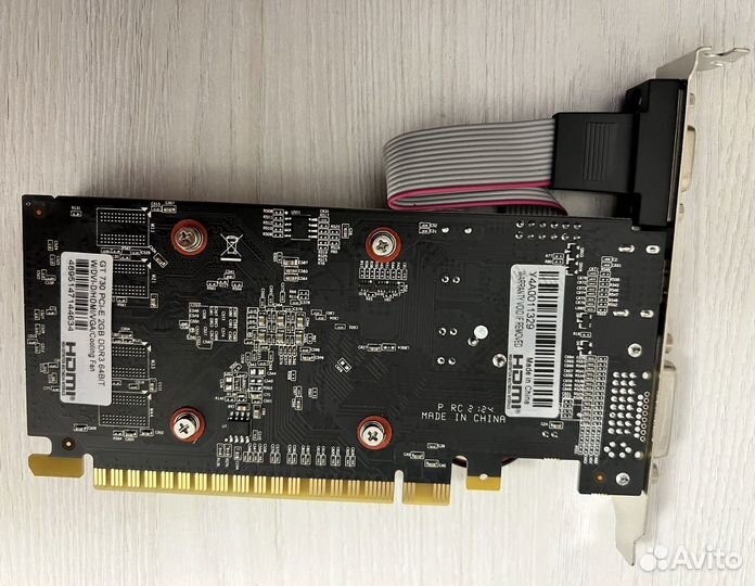 Видеокарта gt 730 2gb ddr 3