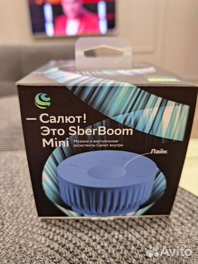 Умная колонка сбер бум mini