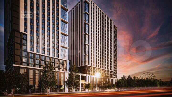 2-к. квартира, 34,9 м², 4/25 эт.