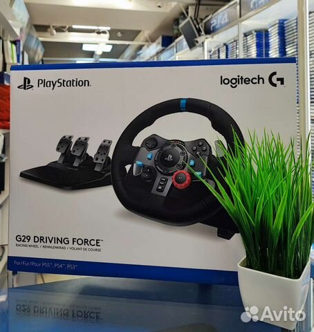 Руль Logitech G29 Driving Force PS3/PS4/PS5/PC NEW