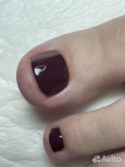 Модель на педикюр