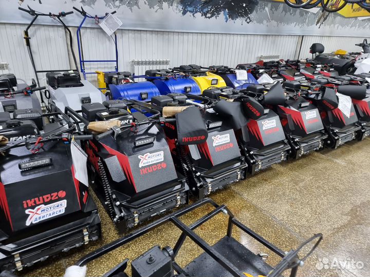 Мотобуксировщики ikudzo производителя