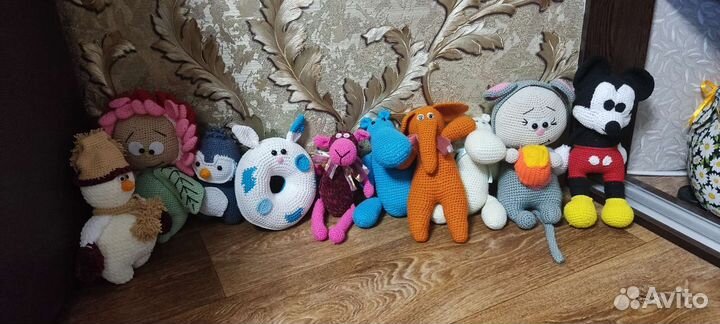 Вязанные игрушки