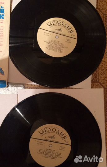 Пластинки детские