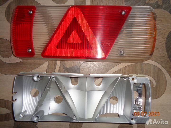 Стекло фонаря правое заднее п\пр kogel отражатель