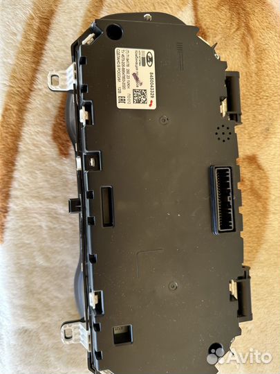 Шиток приборов на Весту