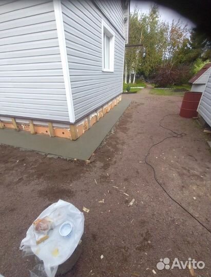 Отмоска вокруг дома под ключ