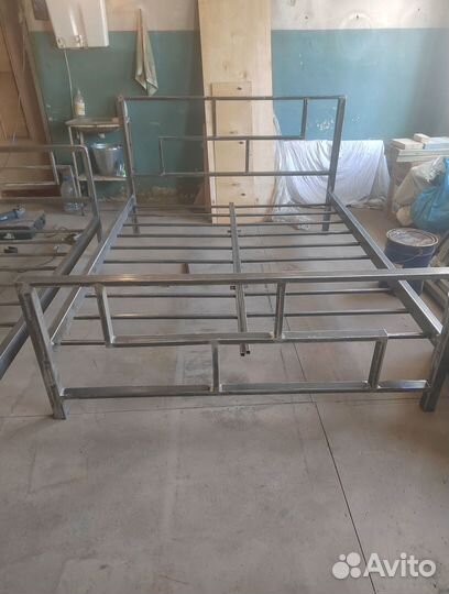 Кровать в стиле «лофт» металлическая 160х200