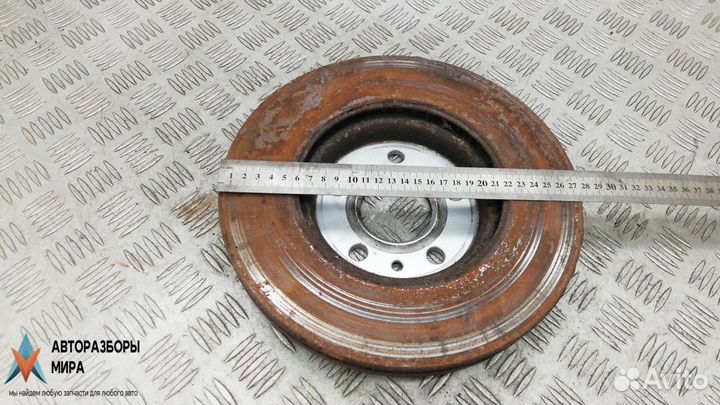 Диск тормозной передний Opel Astra J 2010 13586854