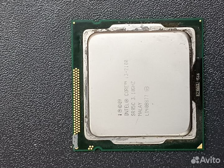 Процессор Intel Core i3 2100, кабель SATA 30см