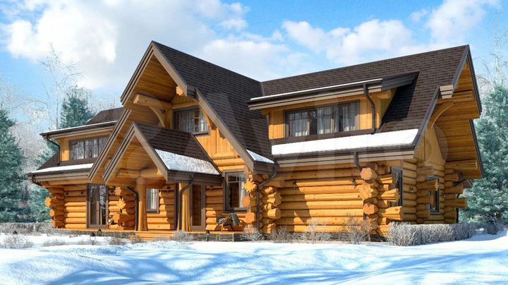 Дом 316,9 м² на участке 15 сот.