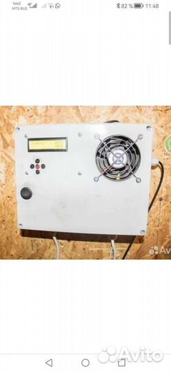 Отопительный котёл на отработке новый автом 25кв