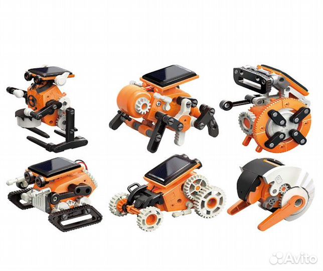 Конструктор Роботов на Солнечной Батарее Solar