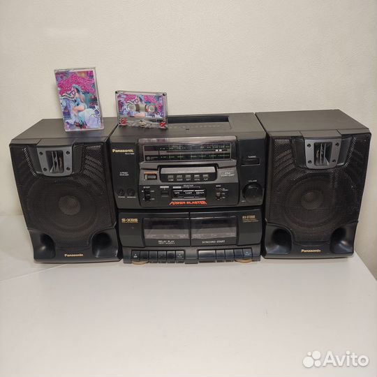 Магнитофон panasonic RX-CT890 и кассета мэйбиленд