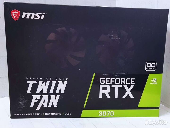 Видеокарта MSI RTX 3070
