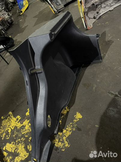 Обшивка багажника hyundai solaris hatchback