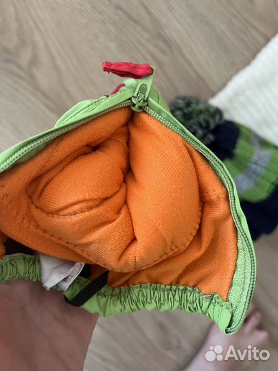 Шапка снуд варежки на 1,5 года