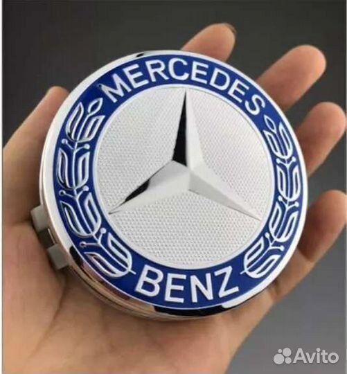 Эмблемы (колпачки) ступицы, на Диски Мерседес