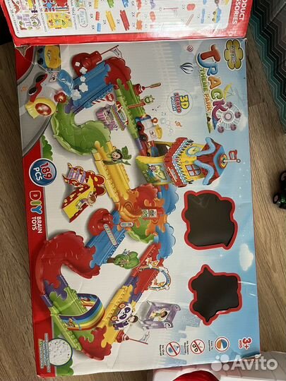 Игрушки Игровой трек с паровозиком