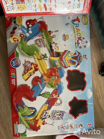 Игрушки Игровой трек с паровозиком