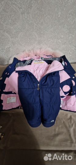 Зимний костюм для девочки